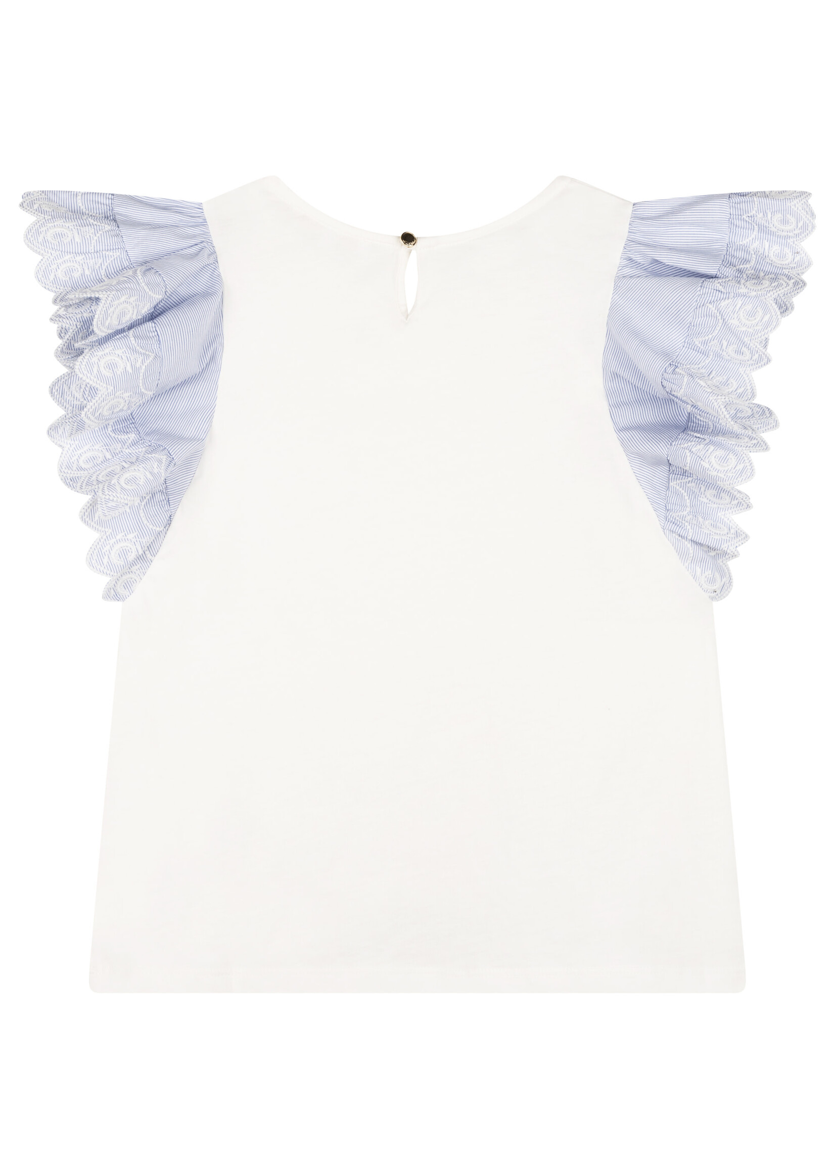 Chloé Chloé Girl blouse off white - C15D38