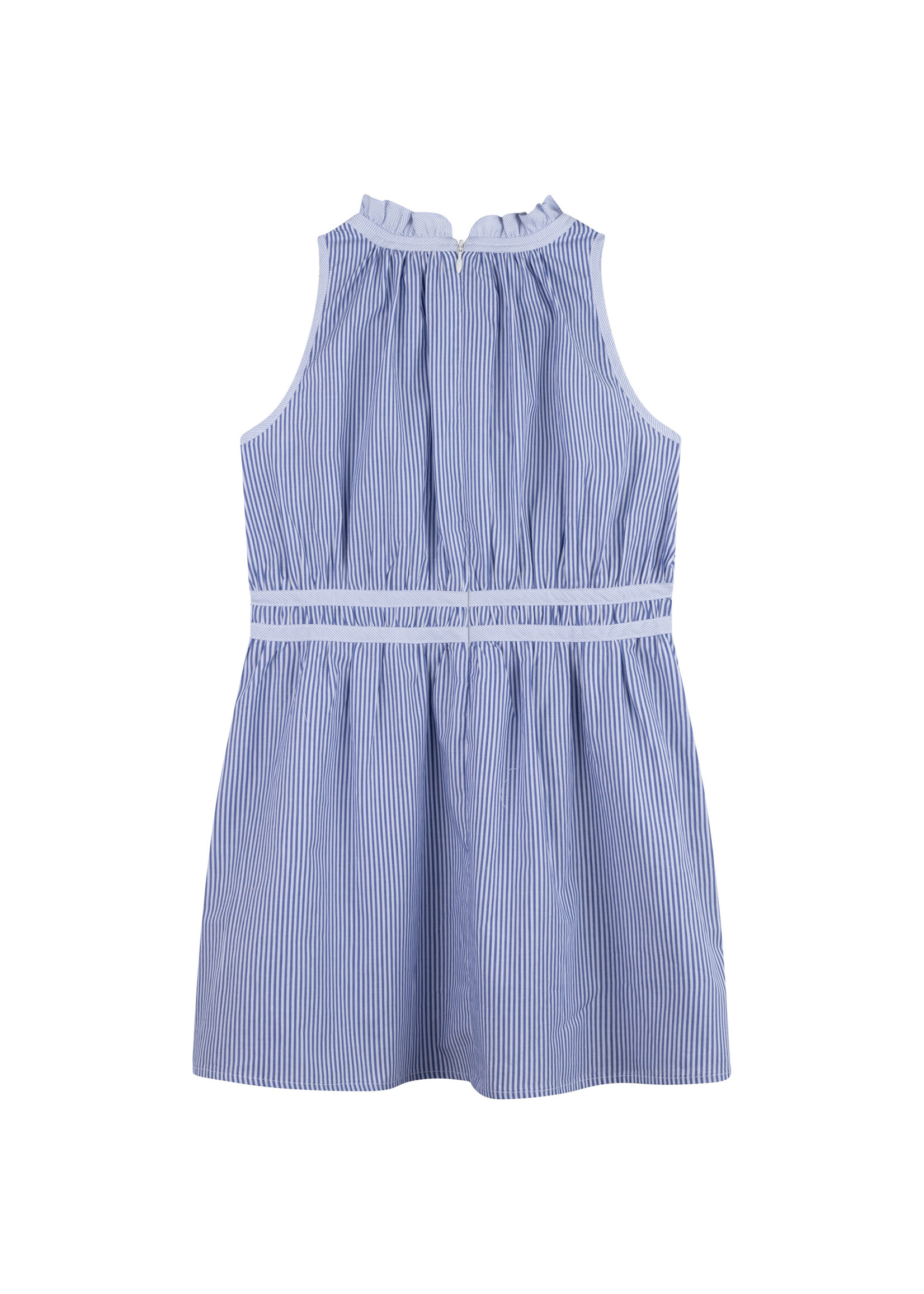 Chloé Chloé Girl striped dress white/blue - C12867