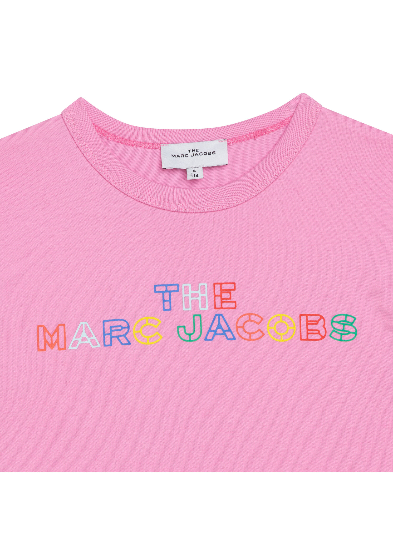 Marc Jacobs Marc Jacobs Girl t-shirt bright pink - W15602