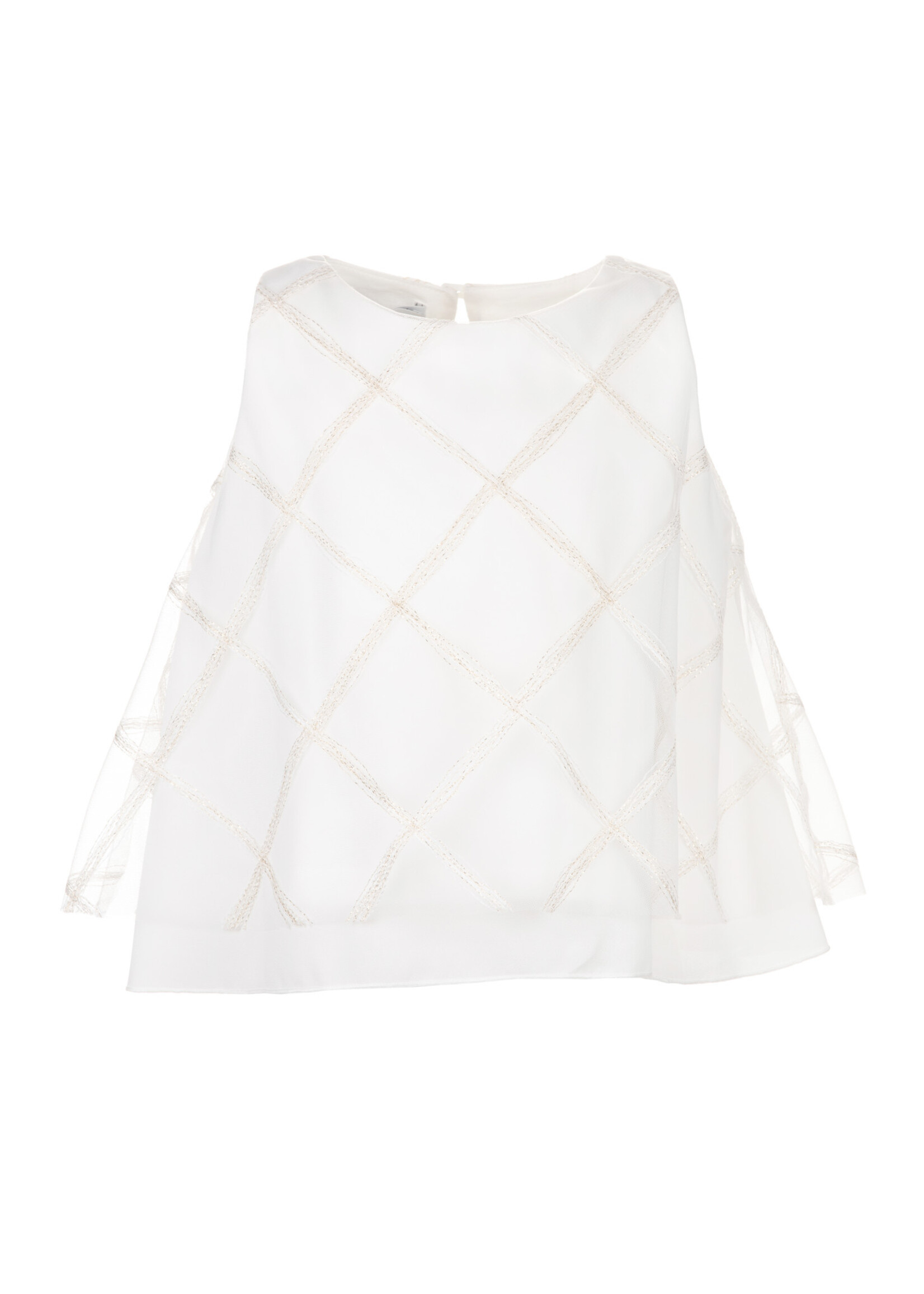 Elsy Elsy couture blouse offwhite/gold - violante 4706