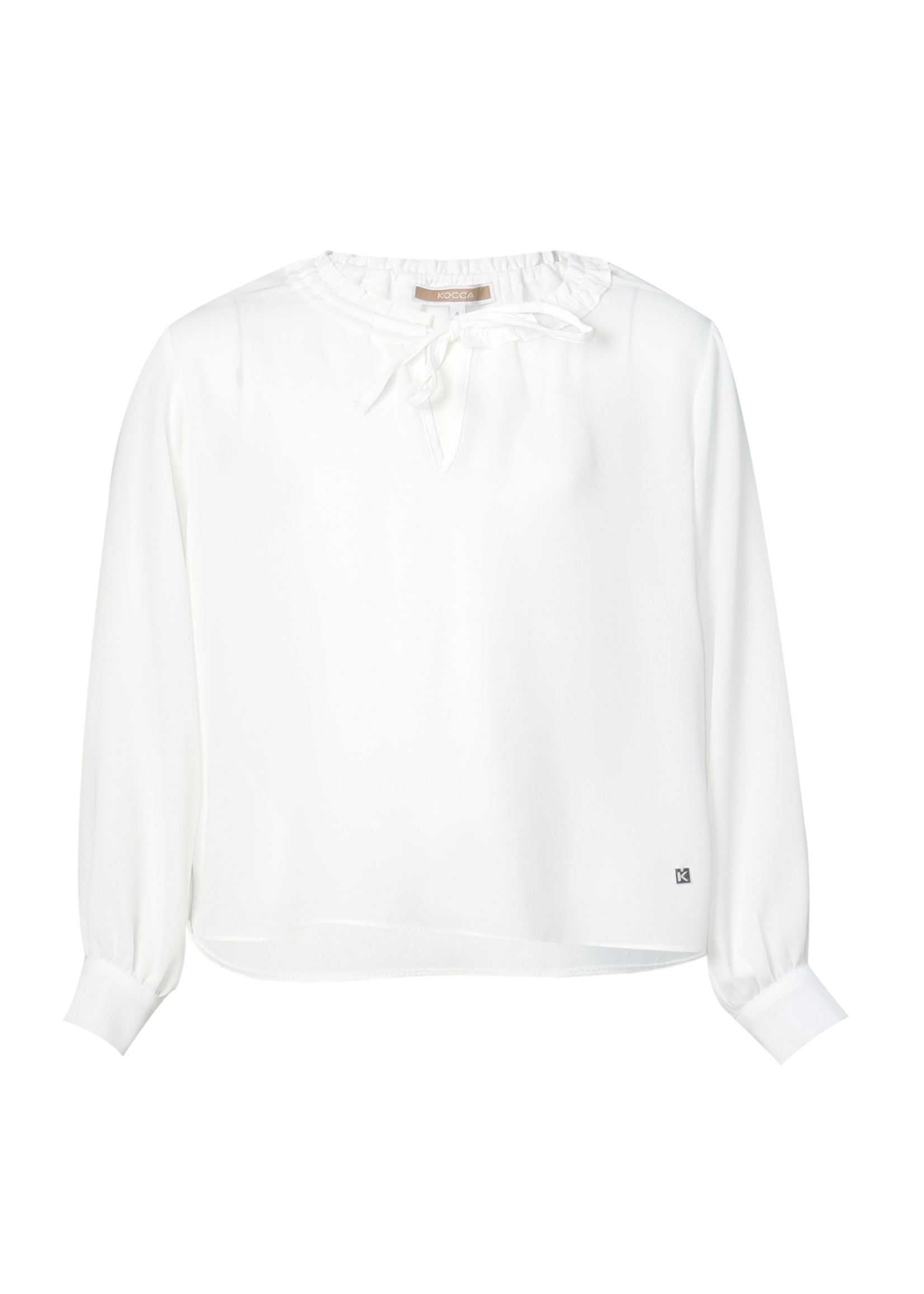 KOCCA KOCCA loose blouse white - ELURA