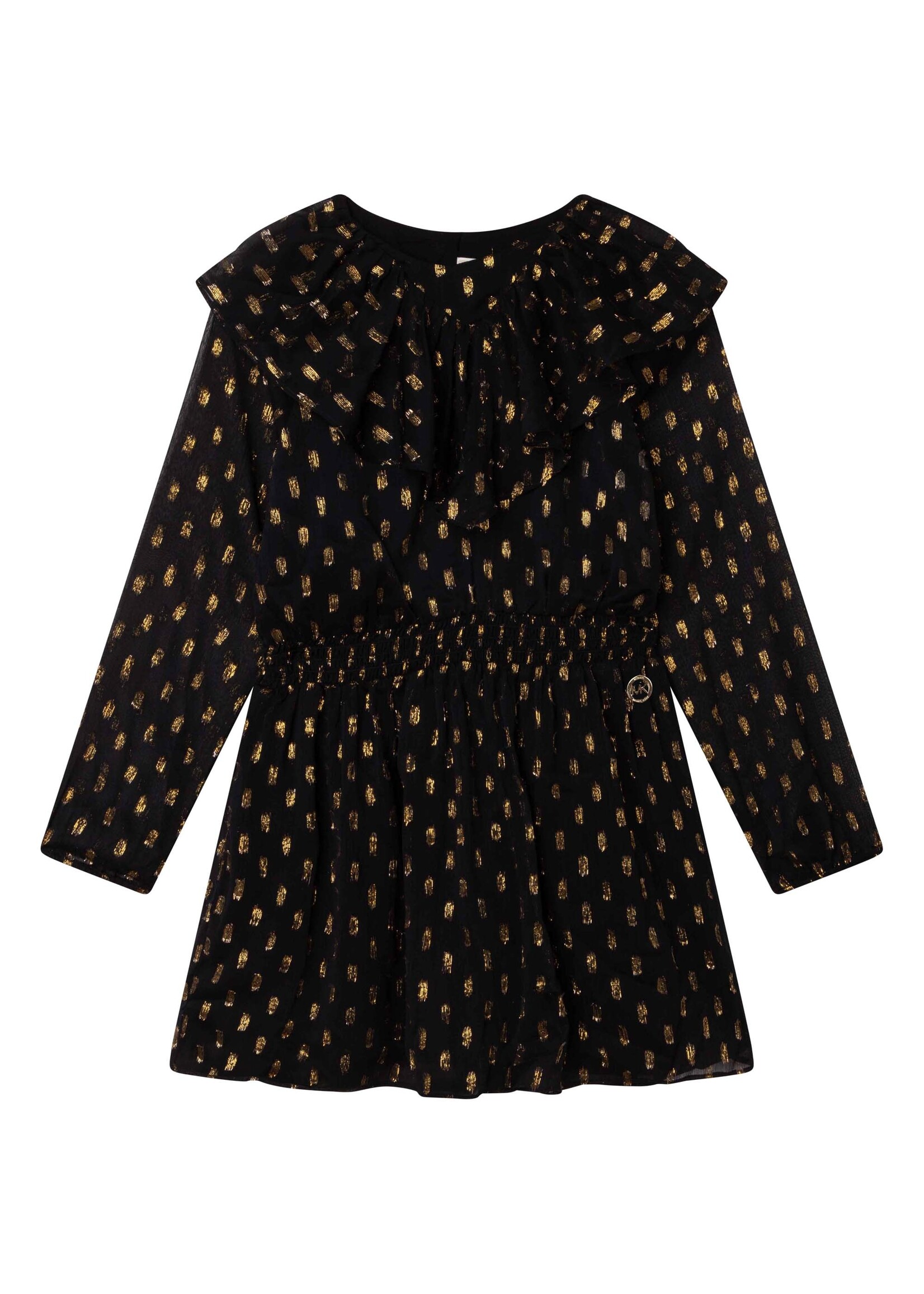 Michael Kors Michael Kors dress black/gold print - R12119