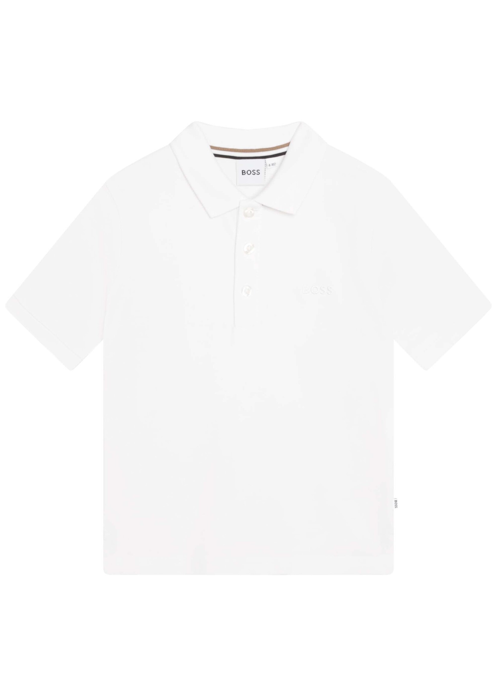 BOSS BOSS Boy polo white - J25M26