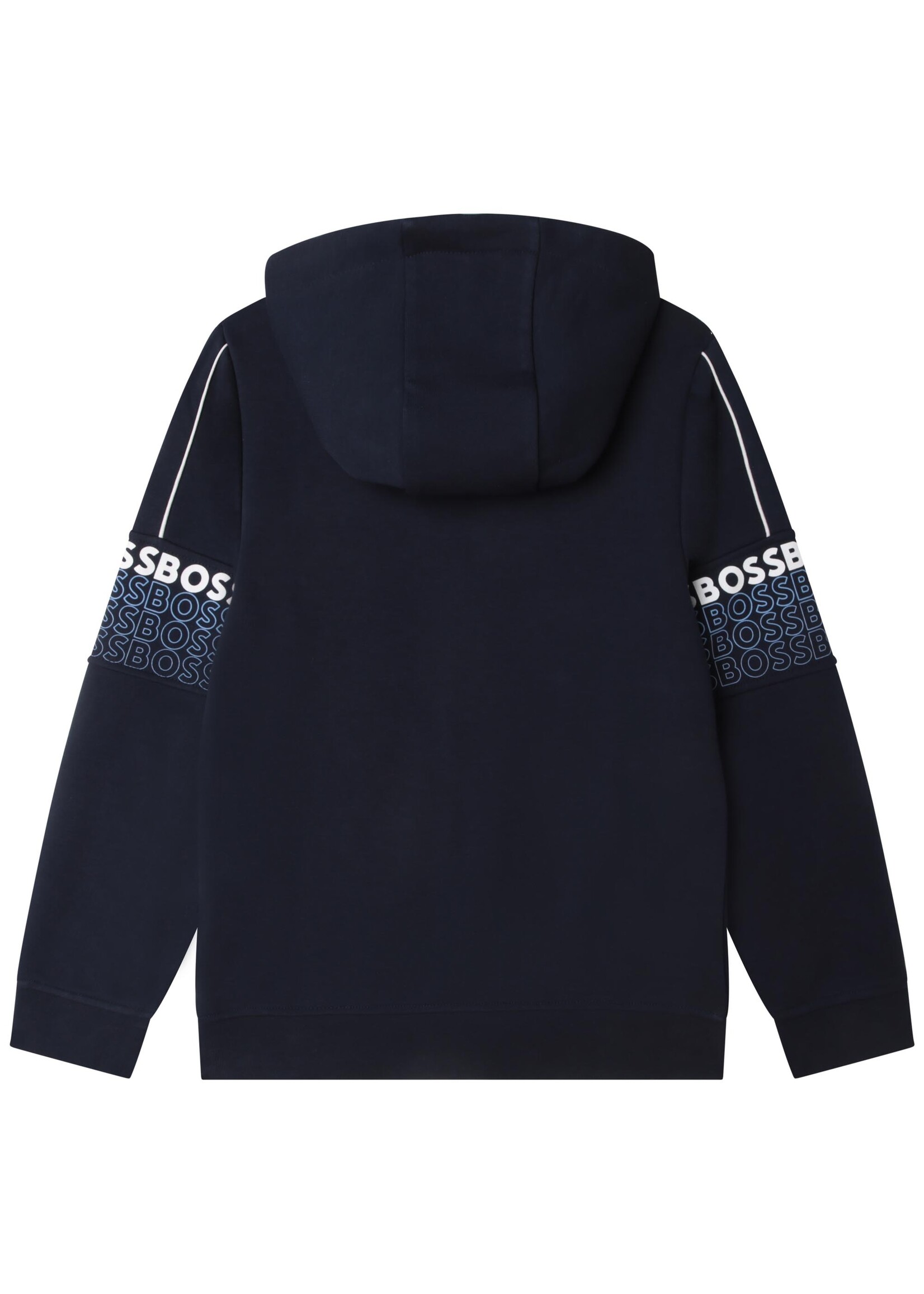 BOSS BOSS set zip hoodie/jogging shorts navy blue - J28113