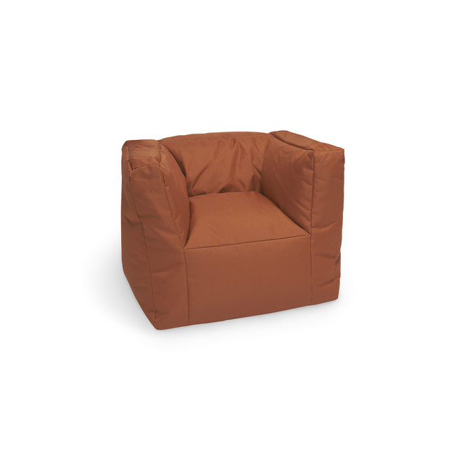 mesh Uitstralen titel Jollein Kinderfauteuil Beanbag Caramel - Babywinkel.nl