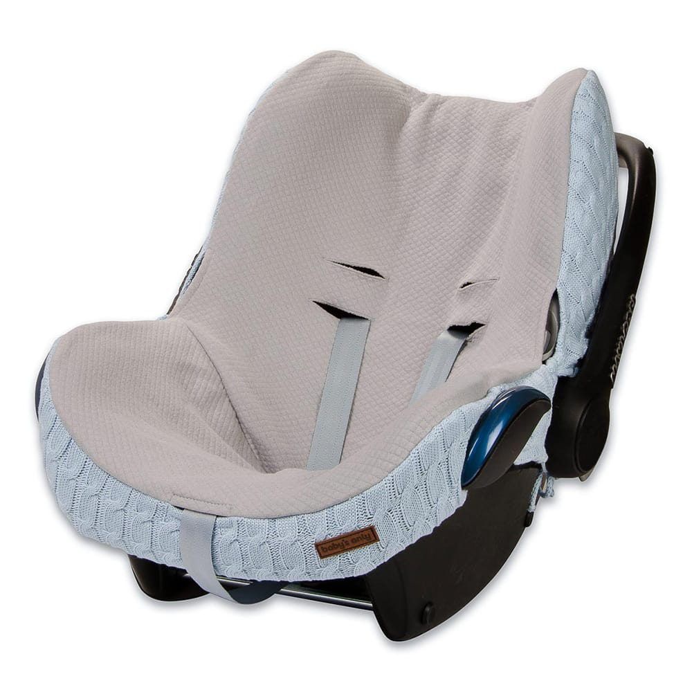 Botanist Dragende cirkel Kinderrijmpjes Baby's Only Autostoelhoes Cable 0+ Baby Blauw - Babywinkel.nl