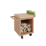 Ofyr OFYR Mise en Place Table Corten 65 PRO Teak Hout