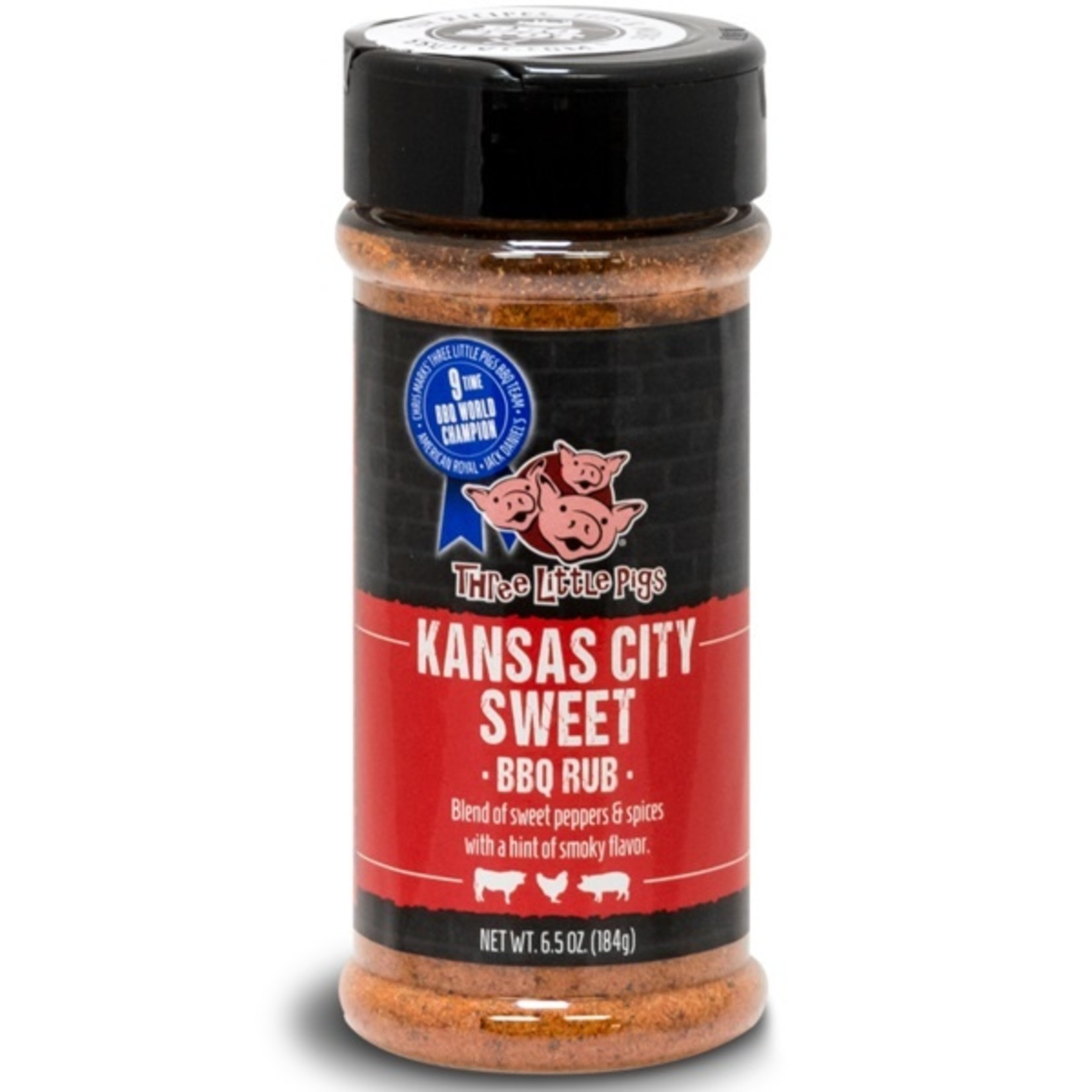 Three Little Pigs Kansas City Sweet BBQ Rub