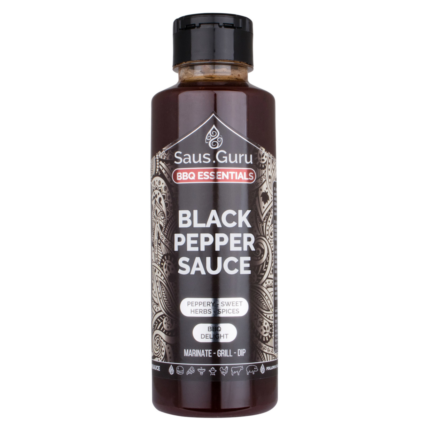 Saus Guru Black Pepper 500 ml