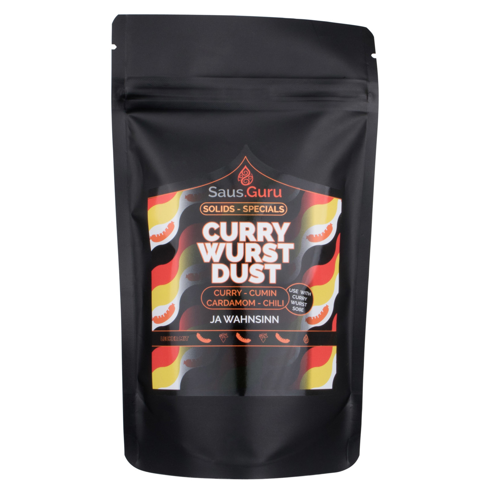 Saus Guru Saus.Guru Solids - Culinairy Specials - Curry Dust 160gr BlackBag