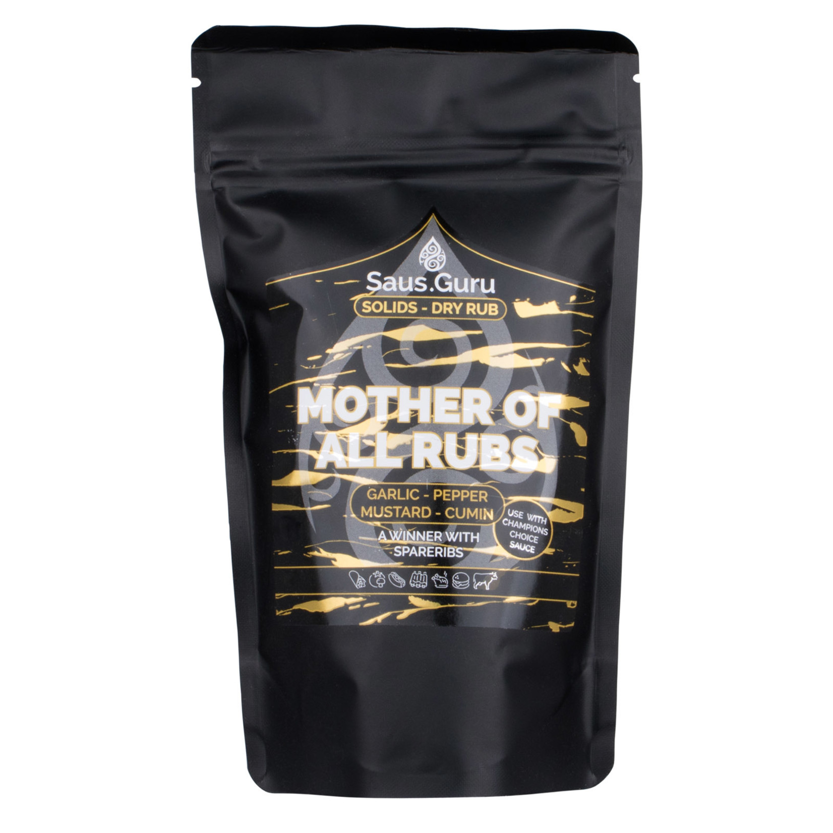 Saus Guru Saus.Guru Solids - PM Coll.20 - Mother o/a Rubs 210gr BlackBag