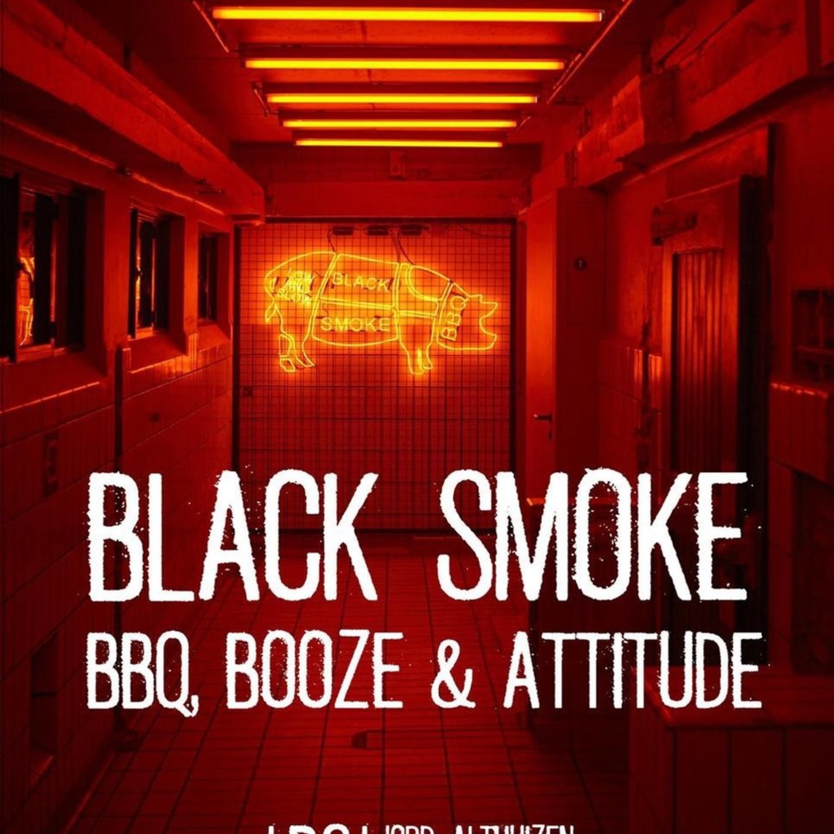 Smokey Goodness Black Smoke BBQ - Booze en Attitude