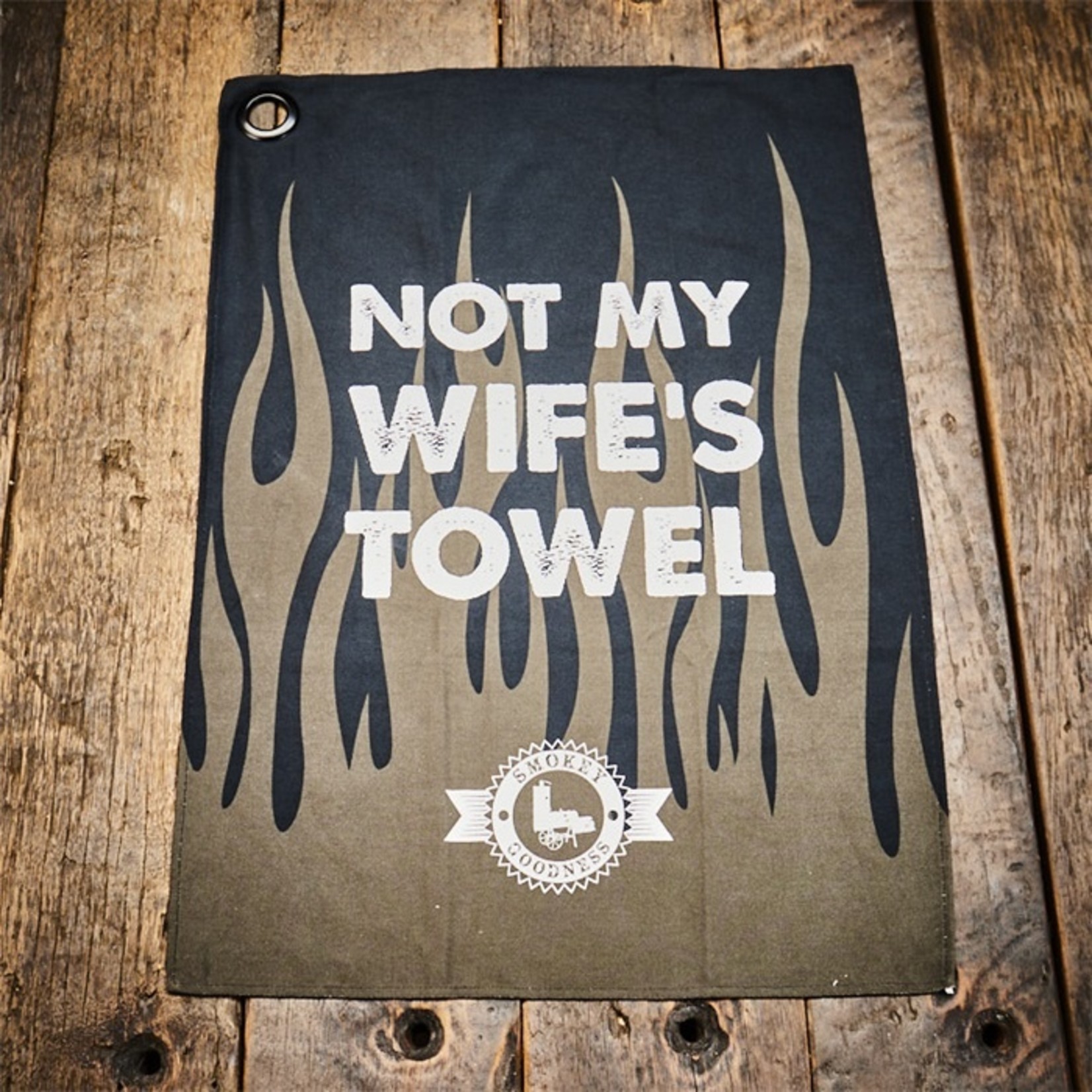 Smokey Goodness Dish Towel (Not my wife’s towel)