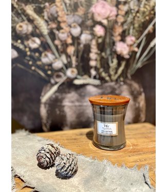 Woodwick Sand & Driftwood Mini candle