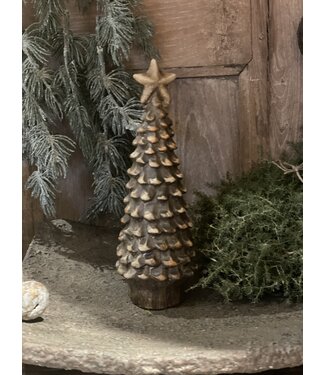 Kerstboom Donny brown M H.20cm