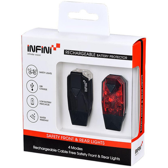 Infini Mini-Lava USB Black Light Set