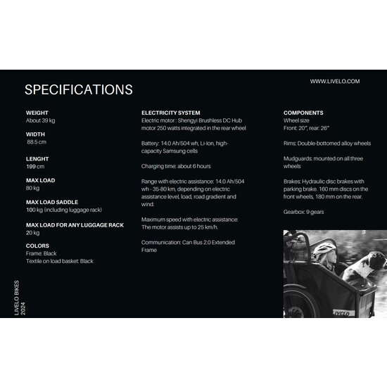 LIVELO Livelo E-Cargo Bike - #1