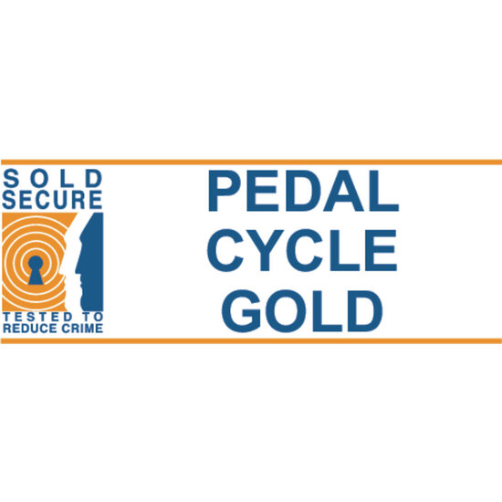 ABUS Bordo Granit XPlus 6500 Black / 90cm / Gold Rated