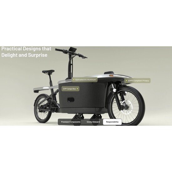 TARRAN Tarran T1 Pro - Smart E-Cargo Bike