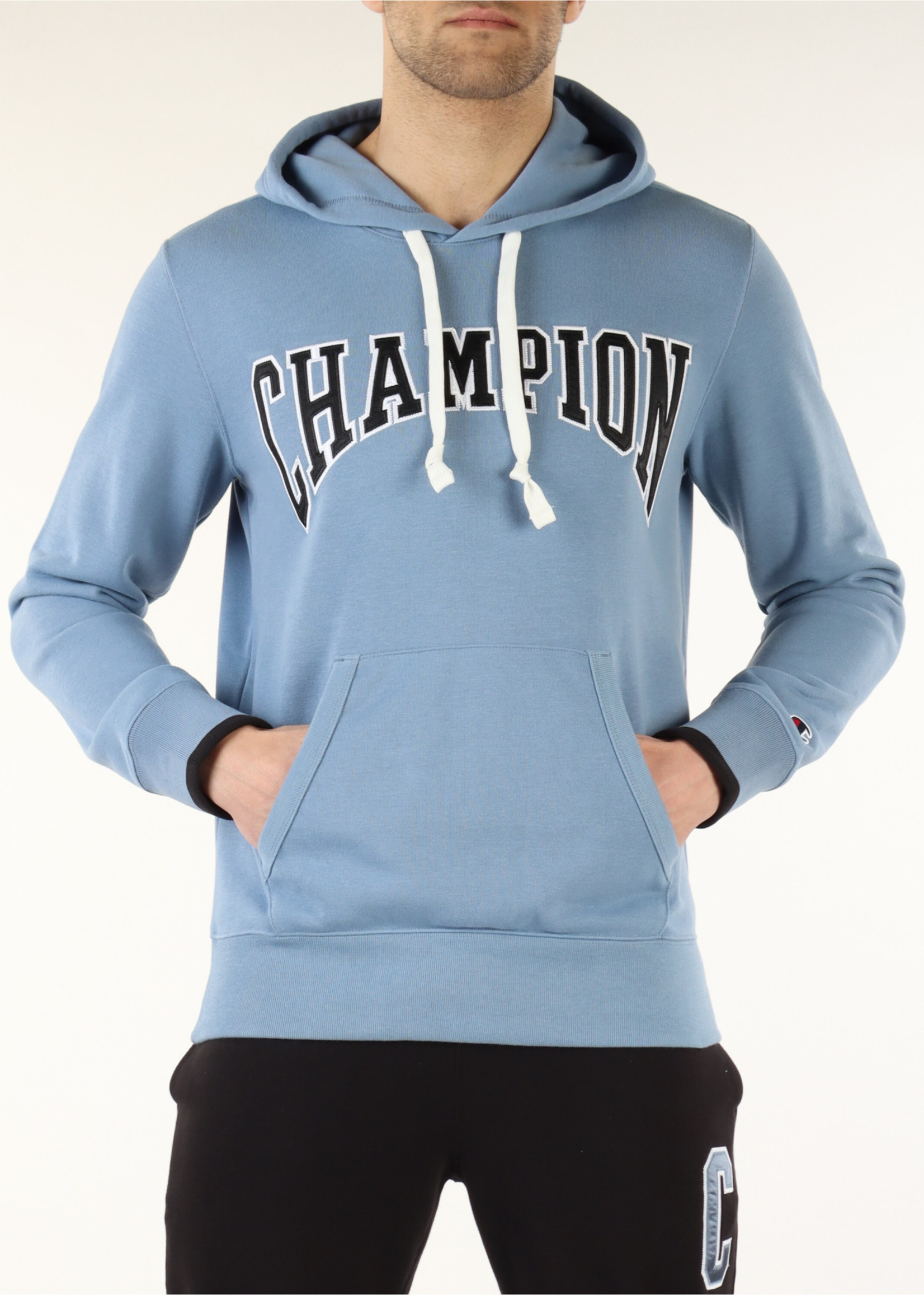 champion hoodie blauw