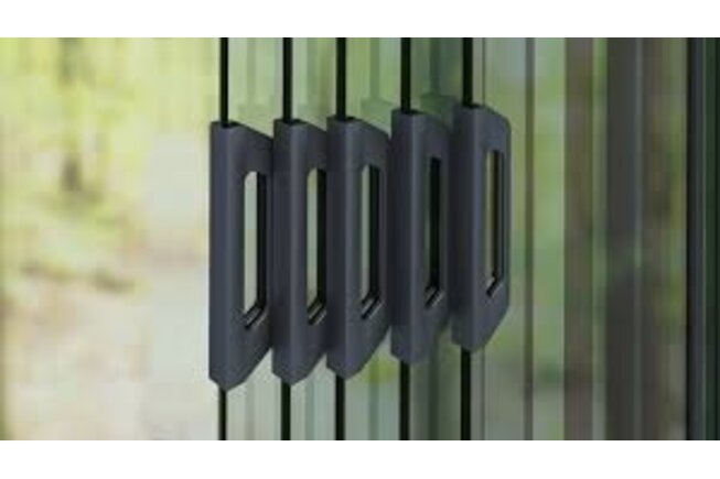 Handgreep aluminium voor glazen schuifwand Handgreep aluminium voor glazen schuifwand