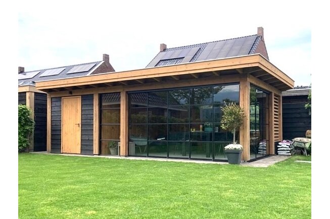 Steellook profielen type D (per glaspaneel) Steellook profielen type D (per glaspaneel)