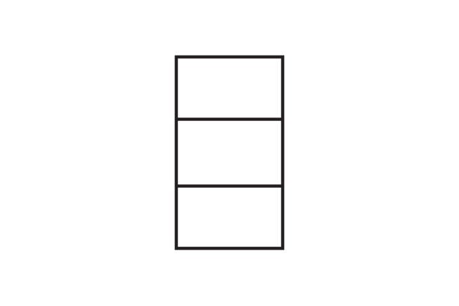 Steellook profielen type B (per glaspaneel)