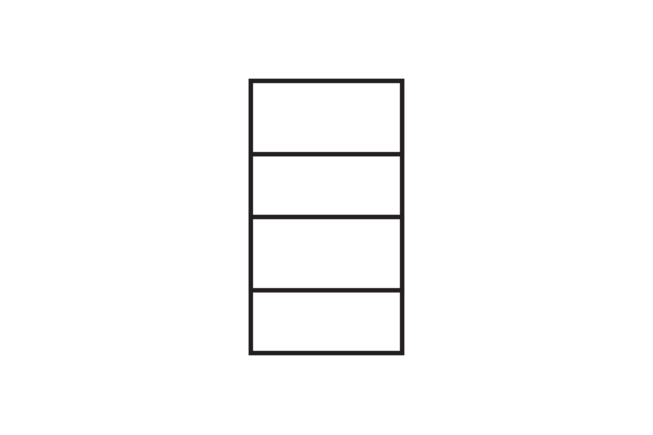 Steellook profielen type D (per glaspaneel) Steellook profielen type D (per glaspaneel)