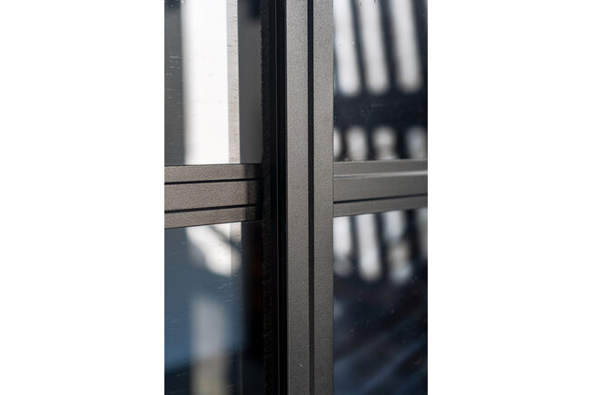 Steellook profielen type C (per glaspaneel) Steellook profielen type C (per glaspaneel)