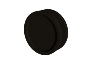 Handgreep RVS zwart (set van 2 stuks)