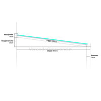 Aluminium overkapping zwart 307cm x 300cm met Polycarbonaat dak Aluminium overkapping zwart 307cm x 300cm met Polycarbonaat dak