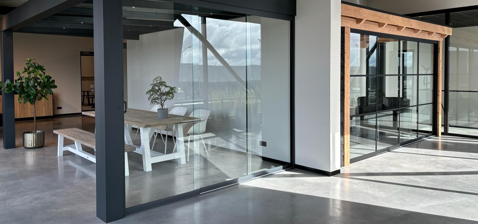 schuifwanden showroom