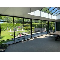 Steellook profielen type C (per glaspaneel) Steellook profielen type C (per glaspaneel)