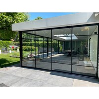 Steellook profielen type C (per glaspaneel) Steellook profielen type C (per glaspaneel)