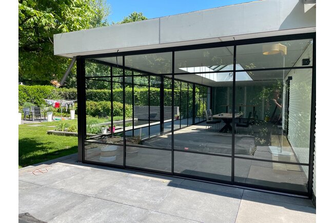 Steellook profielen type C (per glaspaneel) Steellook profielen type C (per glaspaneel)