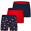Happy Shorts Happy Shorts 3-Pack Boxershorts Heren Rood Candies