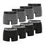 Phil & Co Phil & Co Boxer Shorts Men Multipack Black/Anthracite 8-Pack