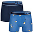Happy Shorts Happy Shorts 2-Pack Boxershorts Heren Pelikaan Print