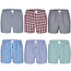 MG-1 MG-1 Wijde Boxershorts Heren Multipack Assorti Geblokt D629B