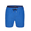 Happy Shorts Happy Shorts Zwemshorts Heren Dubbele Waistband Effen Blauw