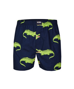 Happy Shorts Wide Boxer Shorts Crocodile