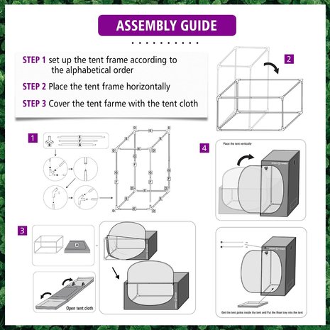 Spider Farmer Spider Farmer Growbox 60x60x140cm Spider Farmer Spider Farmer Growbox 60x60x140cm