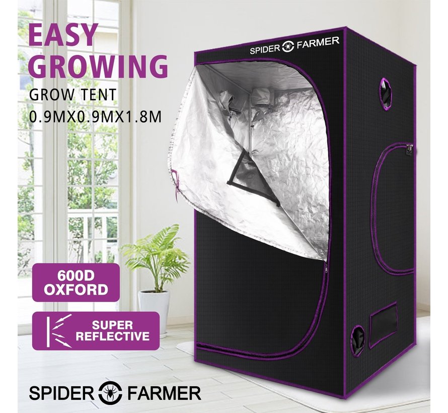 Spider Farmer 120x120x200 cm Growbox