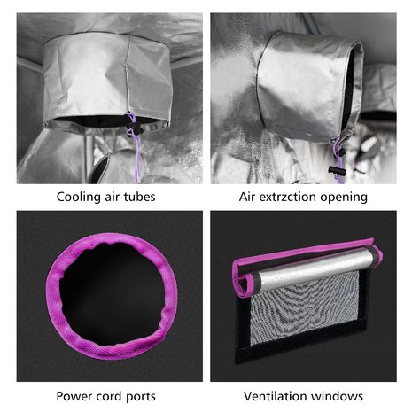 Spider Farmer Spider Farmer Growbox 120x120x200cm Spider Farmer Spider Farmer Growbox 120x120x200cm