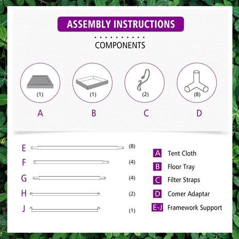Spider Farmer Spider Farmer Growbox 120x120x200cm Spider Farmer Spider Farmer Growbox 120x120x200cm