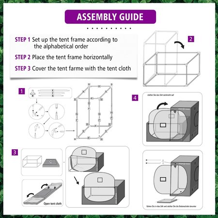 Spider Farmer Spider Farmer Growbox 120x120x200cm Spider Farmer Spider Farmer Growbox 120x120x200cm