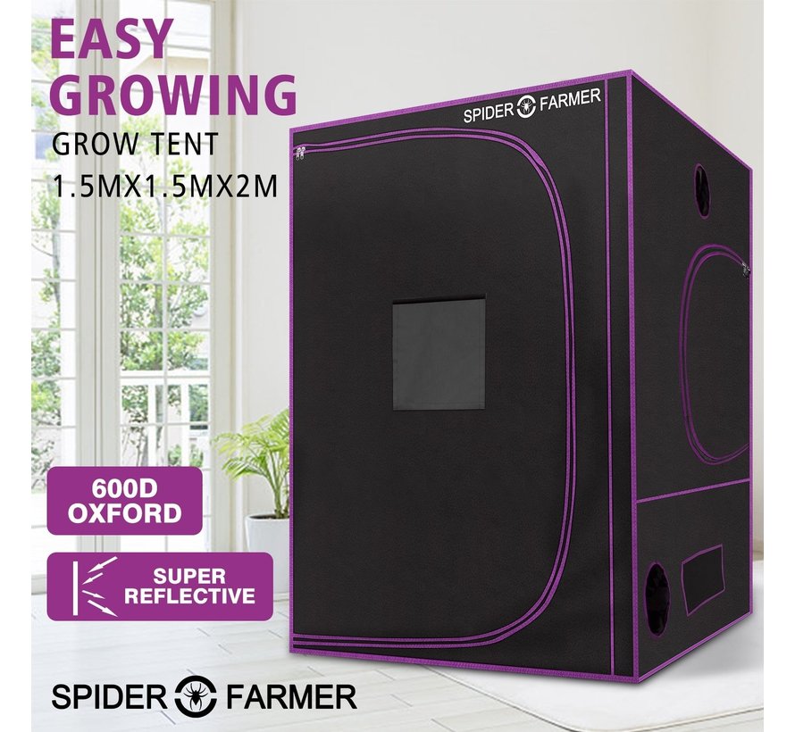 Spider Farmer growbox 150x150x200cm