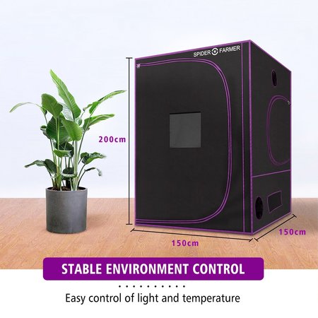 Spider Farmer Spider Farmer Growbox 150x150x200cm