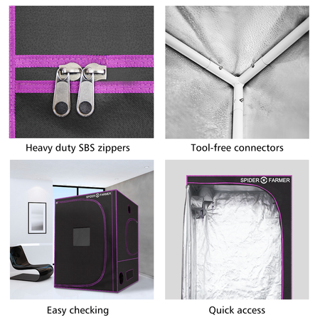 Spider Farmer Spider Farmer Growbox 150x150x200cm