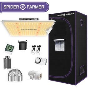 Growbox Komplettset Spider Farmer SF1000 Growbox Komplettset Spider Farmer SF1000